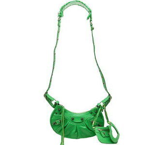 Balenciaga XS green CAGOLE bag Hobo One leather Shoulder LE shoulder